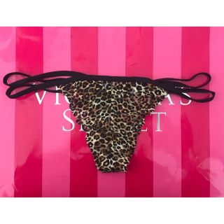 ヴィクトリアズシークレット(Victoria's Secret)の新品Victoria'ssecretSTRAPPYTバック豹S(ショーツ)