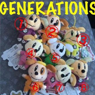 再値下♡即購入OK GENERATIONS ♡ 高校TV マスコット(キャラクターグッズ)