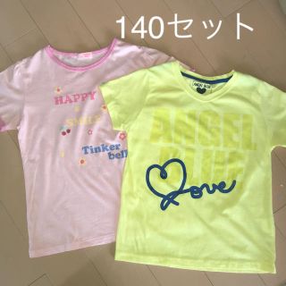 ティンカーベル(TINKERBELL)の☆TINＫER BELL☆ANGEL BLUE☆ 140 (Tシャツ/カットソー)