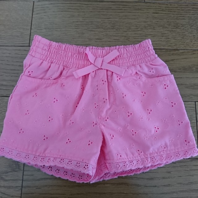 西松屋(ニシマツヤ)の☆未使用品☆短パン キッズ/ベビー/マタニティのキッズ服女の子用(90cm~)(パンツ/スパッツ)の商品写真