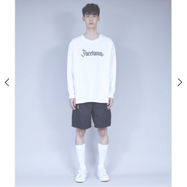 FACETASM(ファセッタズム)のFACETASM long sleeve Tシャツ 白 メンズのトップス(Tシャツ/カットソー(七分/長袖))の商品写真