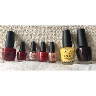 オーピーアイ(OPI)のO・P・I マニュキアセット（大3.小4) 中古(マニキュア)