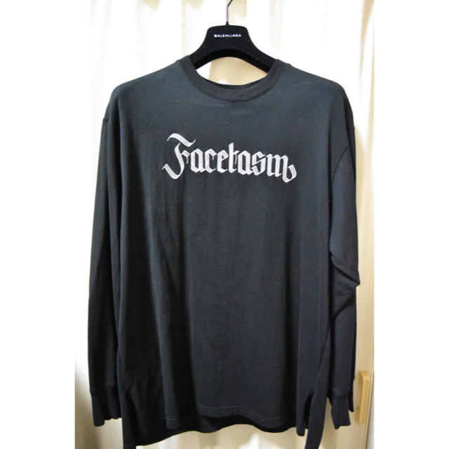 FACETASM(ファセッタズム)のFACETASM long sleeve Tシャツ ブラック メンズのトップス(Tシャツ/カットソー(七分/長袖))の商品写真