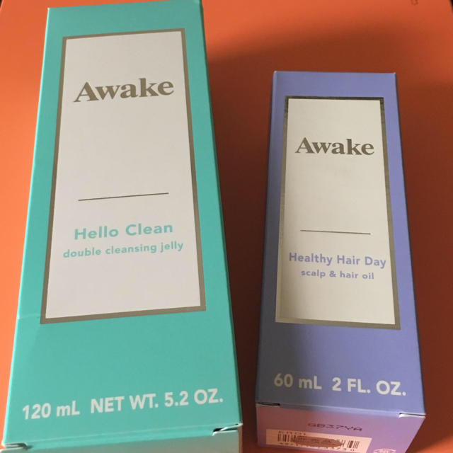 AWAKE(アウェイク)のawake クレンジング ヘアオイル セット スキンケア サンプル ミニサイズ付 コスメ/美容のスキンケア/基礎化粧品(その他)の商品写真