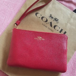 コーチ(COACH)のコーチ COACH ミニ ポーチ コインケース 財布 レザー 小銭入れ(コインケース)