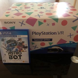 プレイステーションヴィーアール(PlayStation VR)のPSVR 本体 ＋ アストロボット(家庭用ゲーム機本体)