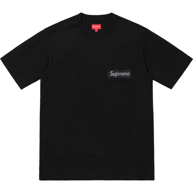 Supreme Mesh Stripe Pocket Tee Sサイズトップス