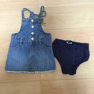 ベビーギャップ(babyGAP)の未使用 GAP デニムジャンバースカート(その他)