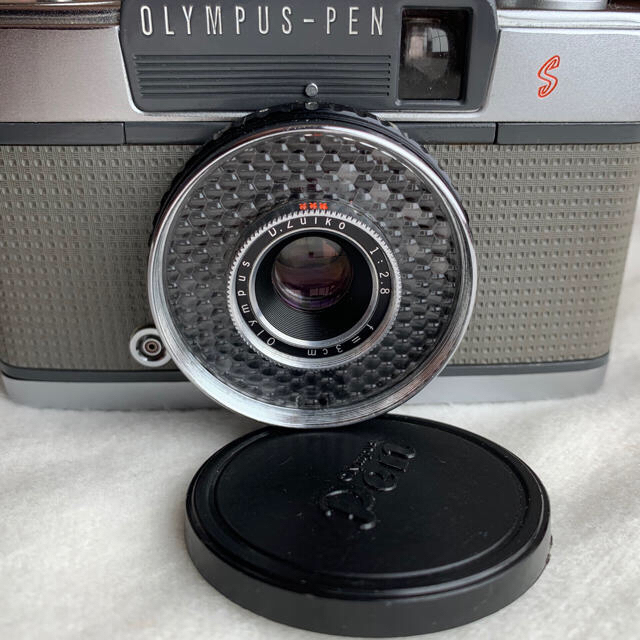 OLYMPUS(オリンパス)のオリンパス OLYMPUS-PEN-EE S シルバー スマホ/家電/カメラのカメラ(フィルムカメラ)の商品写真