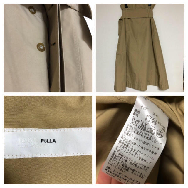 TOGA PULLA トレンチ風ワンピース