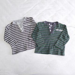 ベビーギャップ(babyGAP)のbabyGap ボーダーロンT ２点セット(シャツ/カットソー)