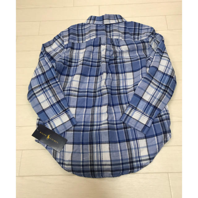 Ralph Lauren(ラルフローレン)の新品 ラルフローレン チェックシャツ  キッズ/ベビー/マタニティのキッズ服男の子用(90cm~)(ブラウス)の商品写真