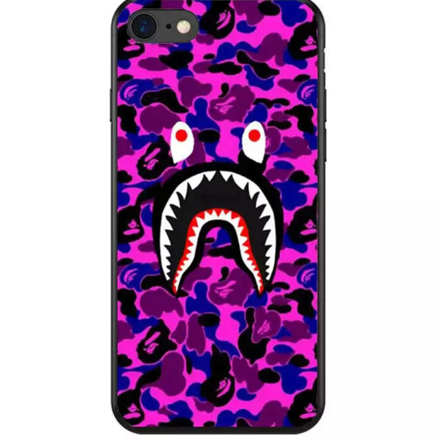 大人気★ BAPE iPhoneケース ブランド サメ シリコンの通販 by リツshop 海外｜ラクマ