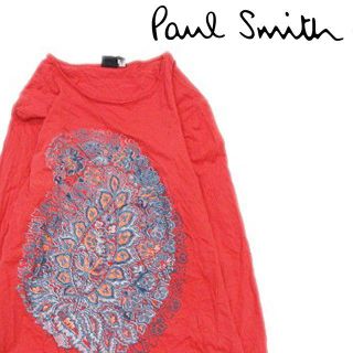 ポールスミス(Paul Smith)のポールスミス PAUL SMITH ペイズリー プリント Tシャツ(Tシャツ/カットソー(七分/長袖))