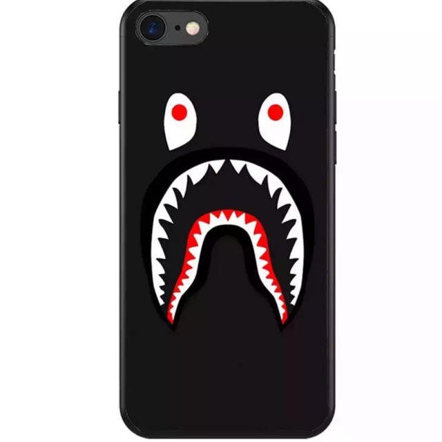 エルメス iphone8plus ケース 海外 、 大人気★ BAPE iPhoneケース ブランド サメ シリコンの通販 by リツshop 海外｜ラクマ