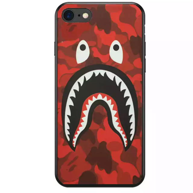 fendi アイフォーン7 ケース tpu | 大人気★ BAPE iPhoneケース ブランド サメ シリコンの通販 by リツshop 海外｜ラクマ