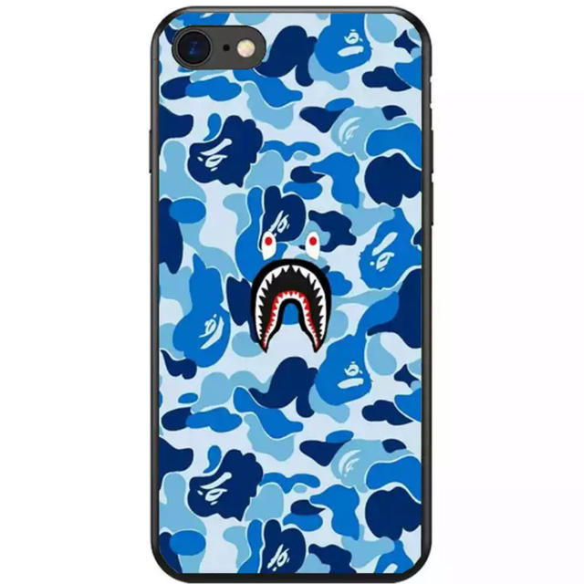 アイフォーン7 ケース 安い / 大人気★ BAPE iPhoneケース ブランド サメ シリコンの通販 by リツshop 海外｜ラクマ