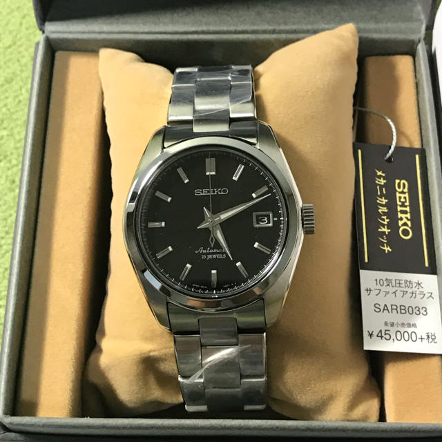 セイコー SARB033 ブラック セイコー メカニカル 新品未使用 seiko