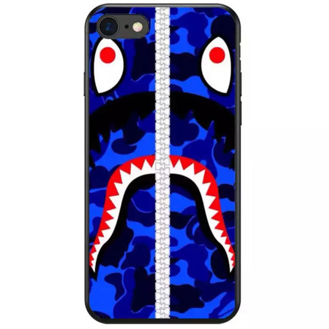 アイフォーン7 カバー ヴィトン - 大人気★ BAPE iPhoneケース ブランド サメ シリコンの通販 by リツshop 海外｜ラクマ