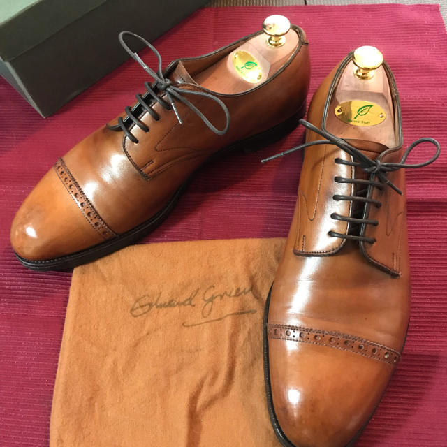 EDWARD GREEN(エドワードグリーン)のエドワードグリーン 箱と袋付き 202 UK7.5  26.5cm   メンズの靴/シューズ(ドレス/ビジネス)の商品写真