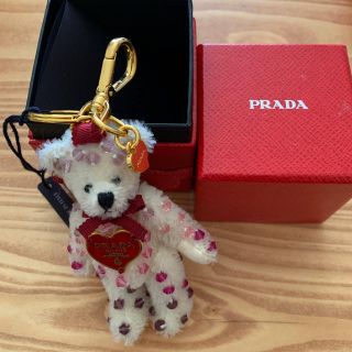 プラダ(PRADA)のPRADAプラダ テディベア キーリング(チャーム)