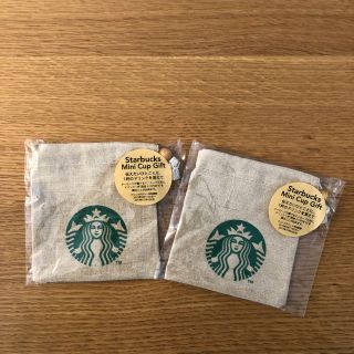 スターバックスコーヒー(Starbucks Coffee)の【専用】スターバックス 巾着2個(ポーチ)