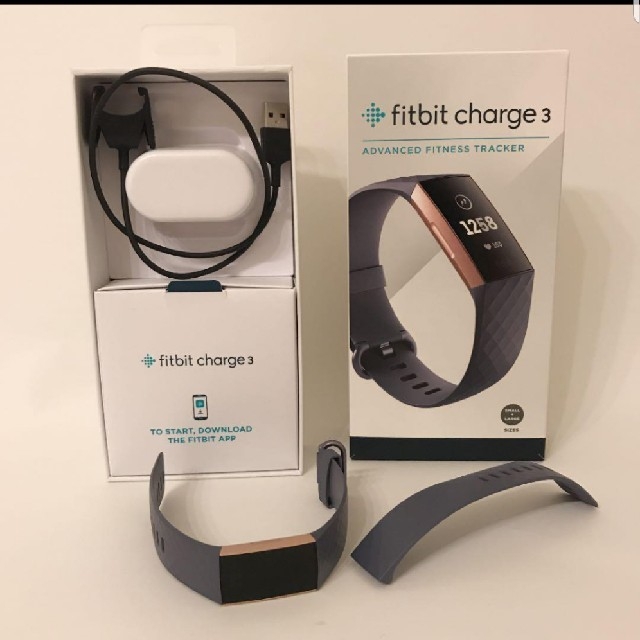 Fitbit charge3 ローズゴールド