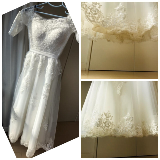二次会 花嫁 ドレス レディースのフォーマル/ドレス(ウェディングドレス)の商品写真