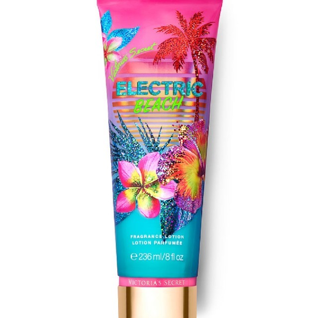 Victoria's Secret(ヴィクトリアズシークレット)の新作限定！ヴィクトリアシークレット☆Electric Beachボディローション コスメ/美容のボディケア(ボディローション/ミルク)の商品写真