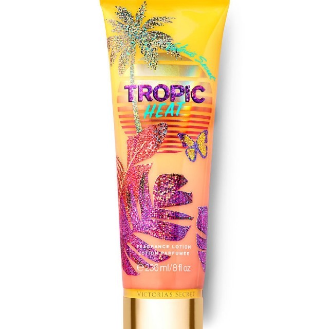 Victoria's Secret(ヴィクトリアズシークレット)の新作限定！ヴィクトリアシークレット☆Tropic Heat☆ボディローション コスメ/美容のボディケア(ボディローション/ミルク)の商品写真