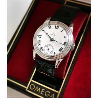 オメガ(OMEGA)の希少 一点物 ✨ OMEGA  琺瑯文字盤 ローマンインデックス (腕時計)