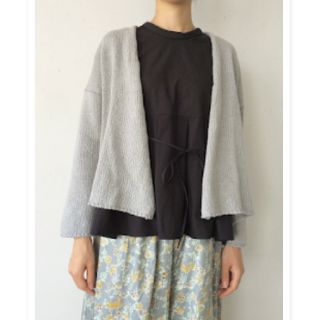 エヴァムエヴァ(evam eva)のミュウ様 専用 Vie low gauge cotton  cardigan(カーディガン)