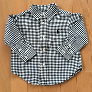 ラルフローレン(Ralph Lauren)のラルフローレン ギンガムチェックシャツ 80(シャツ/カットソー)
