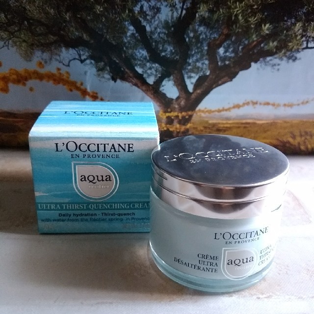 L'OCCITANE(ロクシタン)のアクアレオティエ　ハイドレーションクリーム コスメ/美容のスキンケア/基礎化粧品(フェイスクリーム)の商品写真