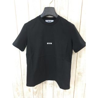 エムエスジイエム(MSGM)のMSGMエムエスジーエム新品チビロゴTシャツ人気ブラックタグ付き送料込み(Tシャツ(半袖/袖なし))