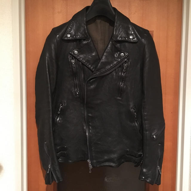 ❤️ 定価15万❗️名作 アタッチメント カーフレザーダブルライダース