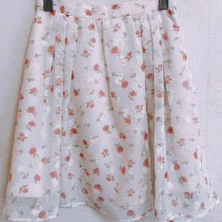 ウィルセレクション(WILLSELECTION)の【ウィルセレクション】花柄 スカート(ひざ丈スカート)