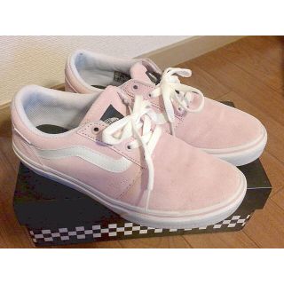 ヴァンズ(VANS)のVANS🌸CRAIL 23.5 ピンクスニーカー箱あり！(スニーカー)