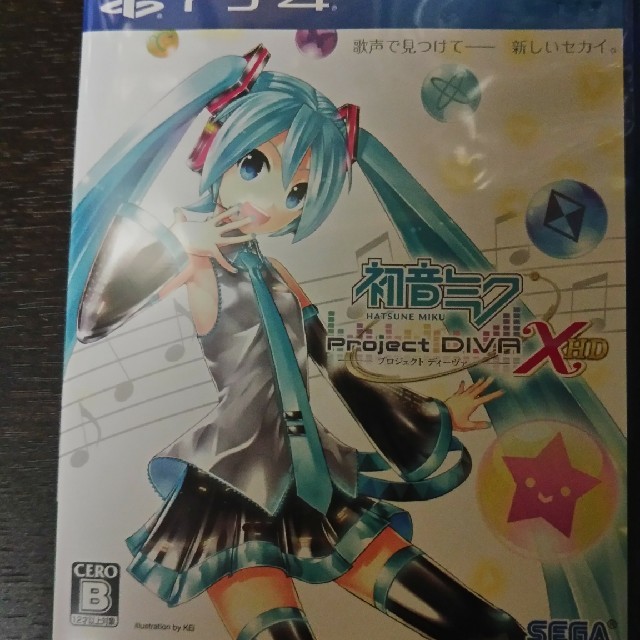 PlayStation4(プレイステーション4)の初音ミク Project DIVA X HD エンタメ/ホビーのゲームソフト/ゲーム機本体(携帯用ゲームソフト)の商品写真