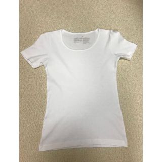 ムジルシリョウヒン(MUJI (無印良品))の【無印良品】無地 Tシャツ レディース Sサイズ(白/黒 計2枚)(Tシャツ(半袖/袖なし))