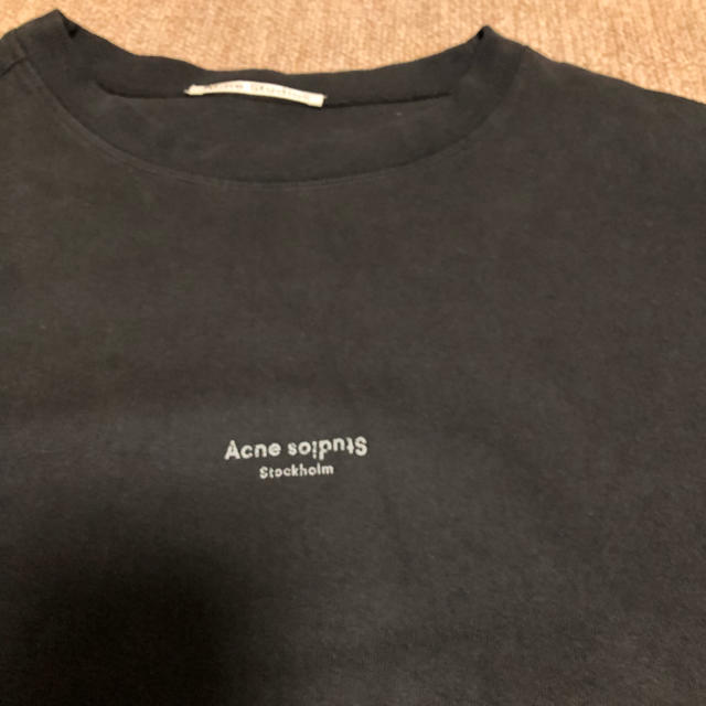 ACNE(アクネ)の【のぁ9999様専用】Acne Studios ガーメントダイ ロゴTシャツ メンズのトップス(Tシャツ/カットソー(半袖/袖なし))の商品写真