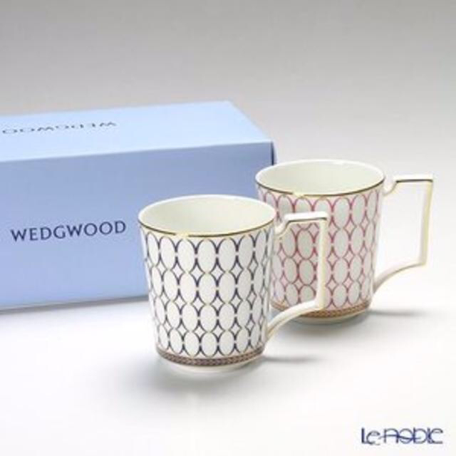 WEDGWOOD(ウェッジウッド)のウェッジウッド マグカップ英国製 ルネッサンスゴールド ユーズド美品 インテリア/住まい/日用品のキッチン/食器(グラス/カップ)の商品写真