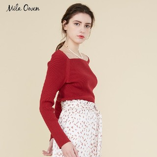 ミラオーウェン(Mila Owen)のMila Owen💖オフショルダー スプリング リブニット(ニット/セーター)