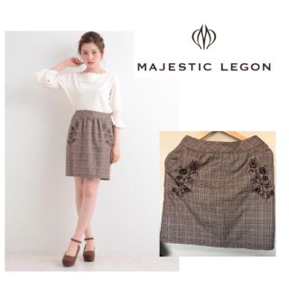 マジェスティックレゴン(MAJESTIC LEGON)のマジェスティックレゴン(ひざ丈スカート)