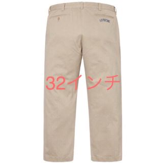 シュプリーム(Supreme)の32 supreme arc logo chino pant 19SS チノパン(ワークパンツ/カーゴパンツ)