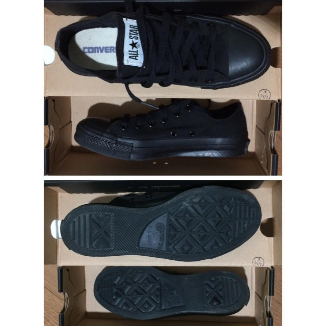 CONVERSE(コンバース)のCONVERSEローカットスニーカー(黒) レディースの靴/シューズ(スニーカー)の商品写真
