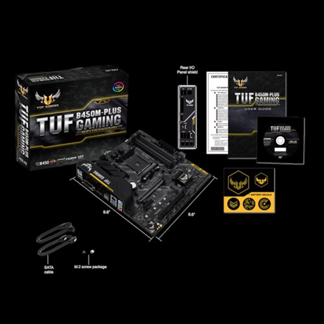 ASUS TUF B450M-PLUS GAMING【新品/未開封】 PC/タブレット ASUS TUF B450M-PLUS GAMING【新品/未開封】 PC/タブレット