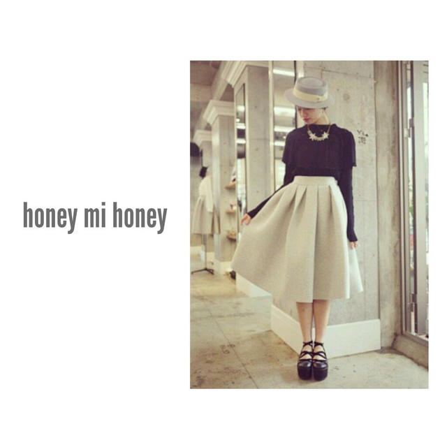 Honey mi Honey(ハニーミーハニー)の紗栄子ちゃんオーダー♡スカート レディースのスカート(ひざ丈スカート)の商品写真