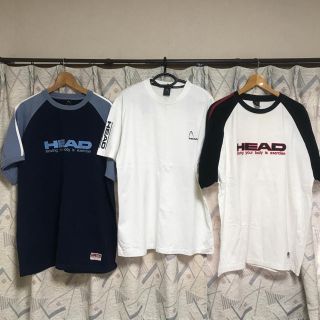 ヘッド(HEAD)の大幅値下げ【未使用】ＨＥＡＤのＴシャツ3枚セット(Tシャツ/カットソー(半袖/袖なし))