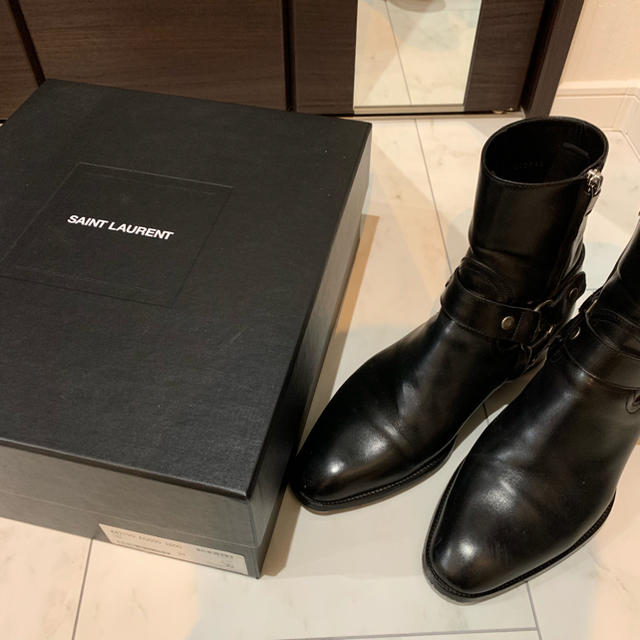 Saint Laurent - saint laurent paris リングブーツ 17aw